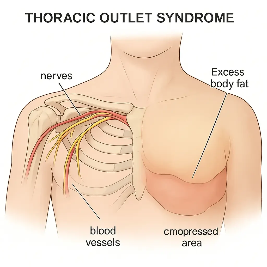How Weight Gain Can Lead to Thoracic Outlet Syndrome
