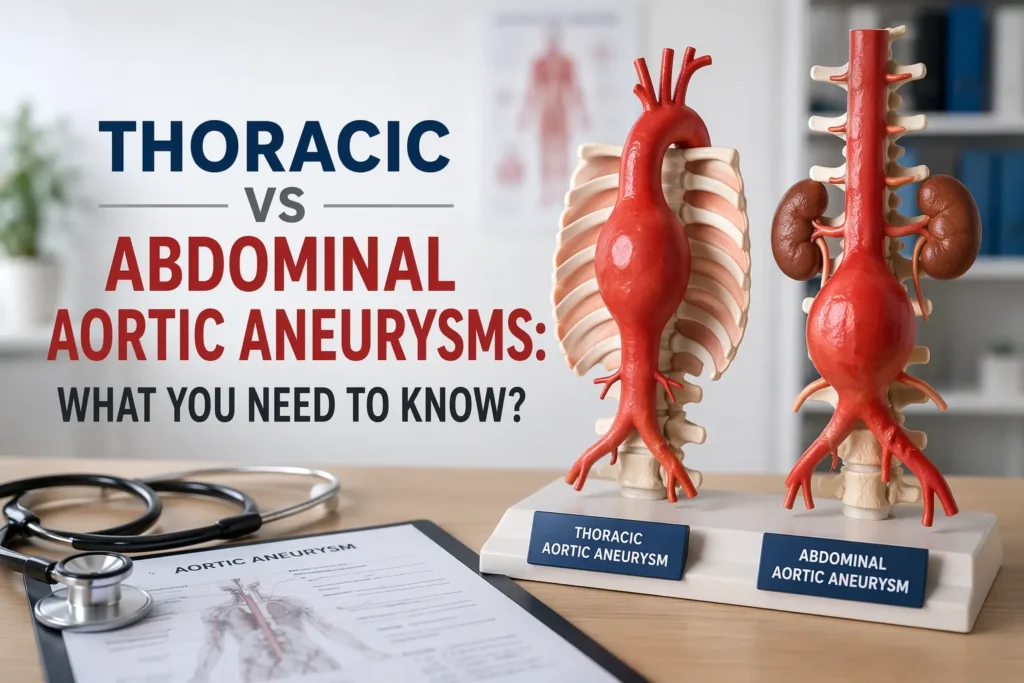 Thoracic vs Abdominal Aortic Aneurysms